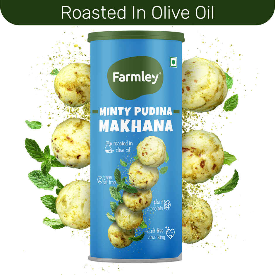 Farmley Minty Pudina Makhana Roasted In Olive Oil Combo