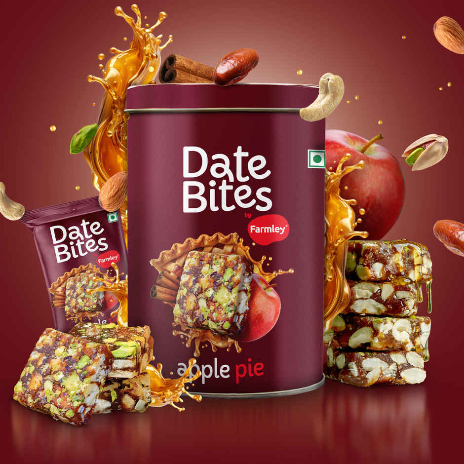 Farmley Apple Pie Date Bites Valentine's Gift Pack | No Added Sugar