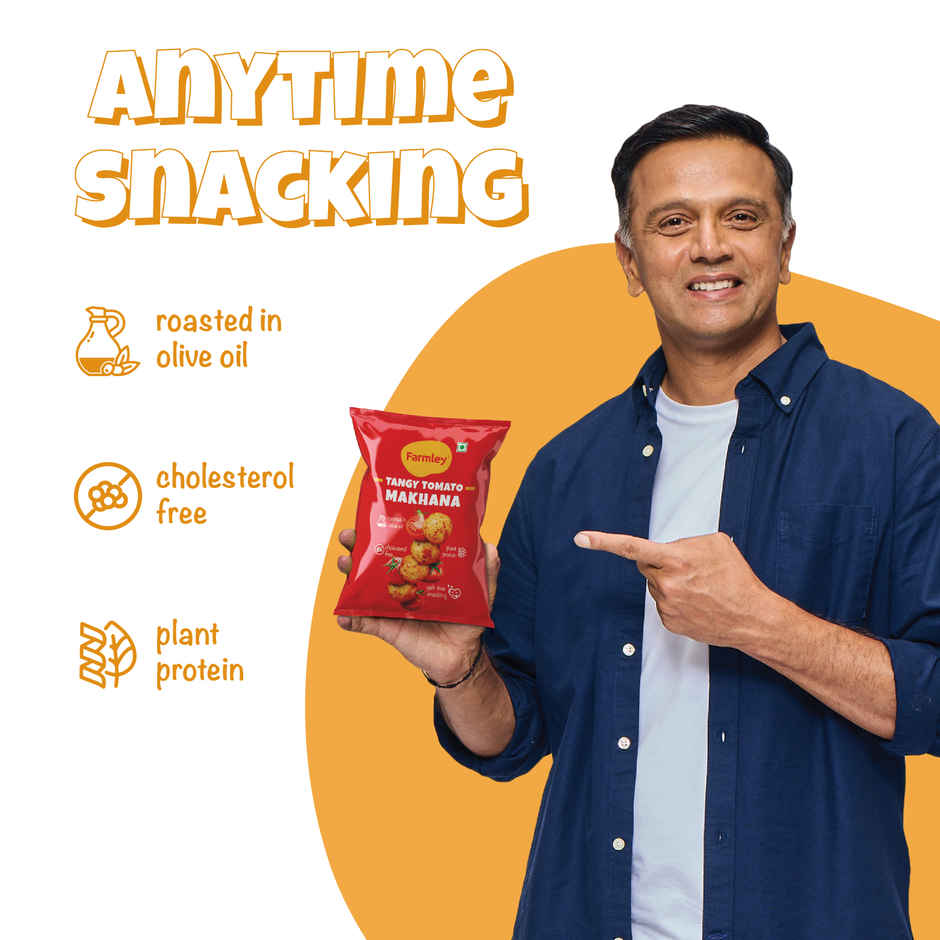 Farmley Tangy Tomato Makhana | Roasted In Olive Oil