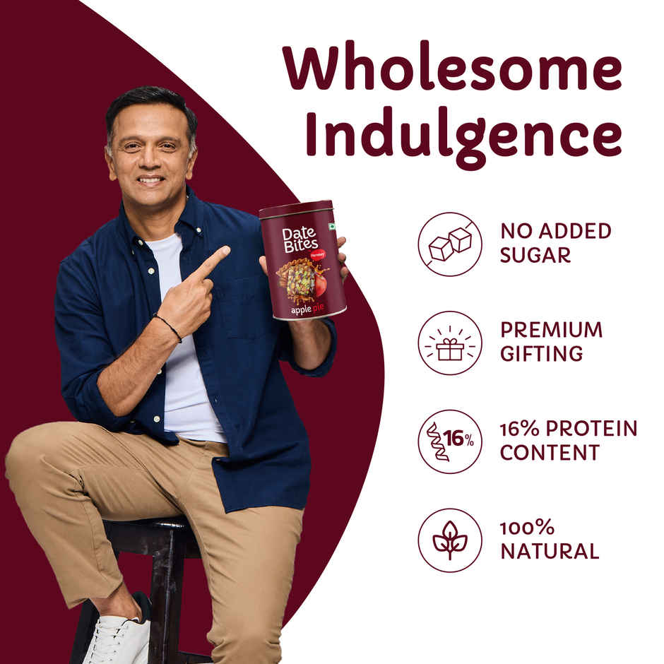 Farmley Apple Pie Date Bites Valentine's Gift Pack | No Added Sugar