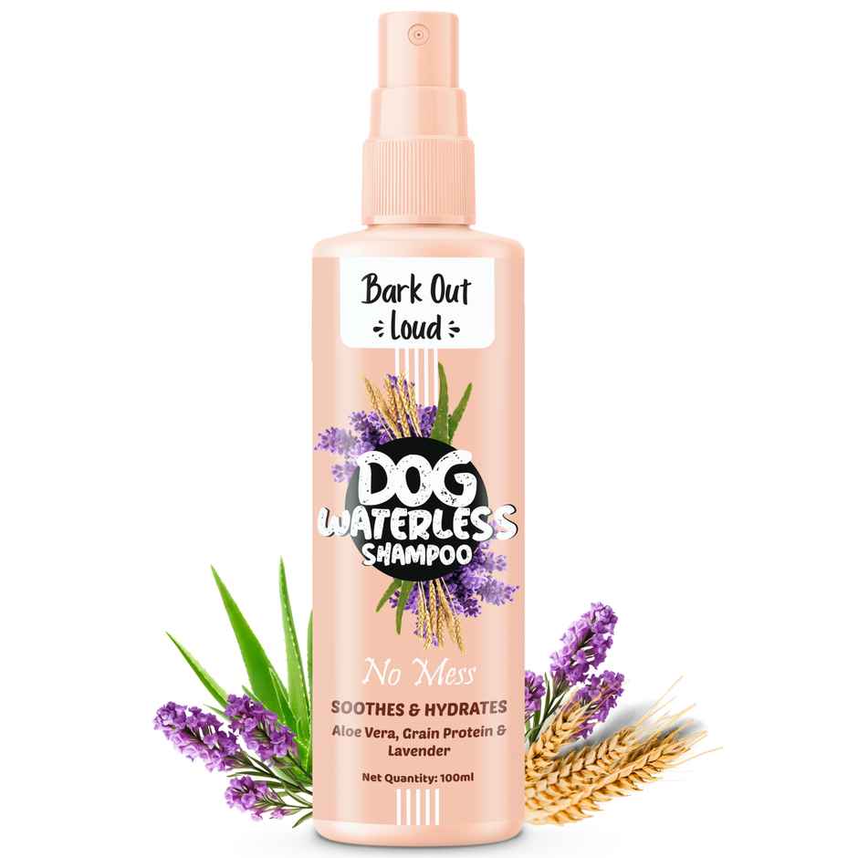 Bark Out Loud Dog Waterless Shampoo | Dry Shampoo for Dogs