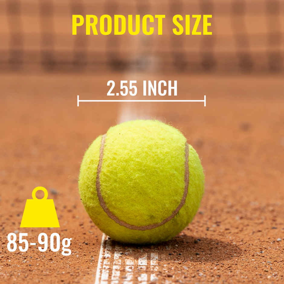 Slovic Tennis Ball for Gully Match Practice & Outdoor Play