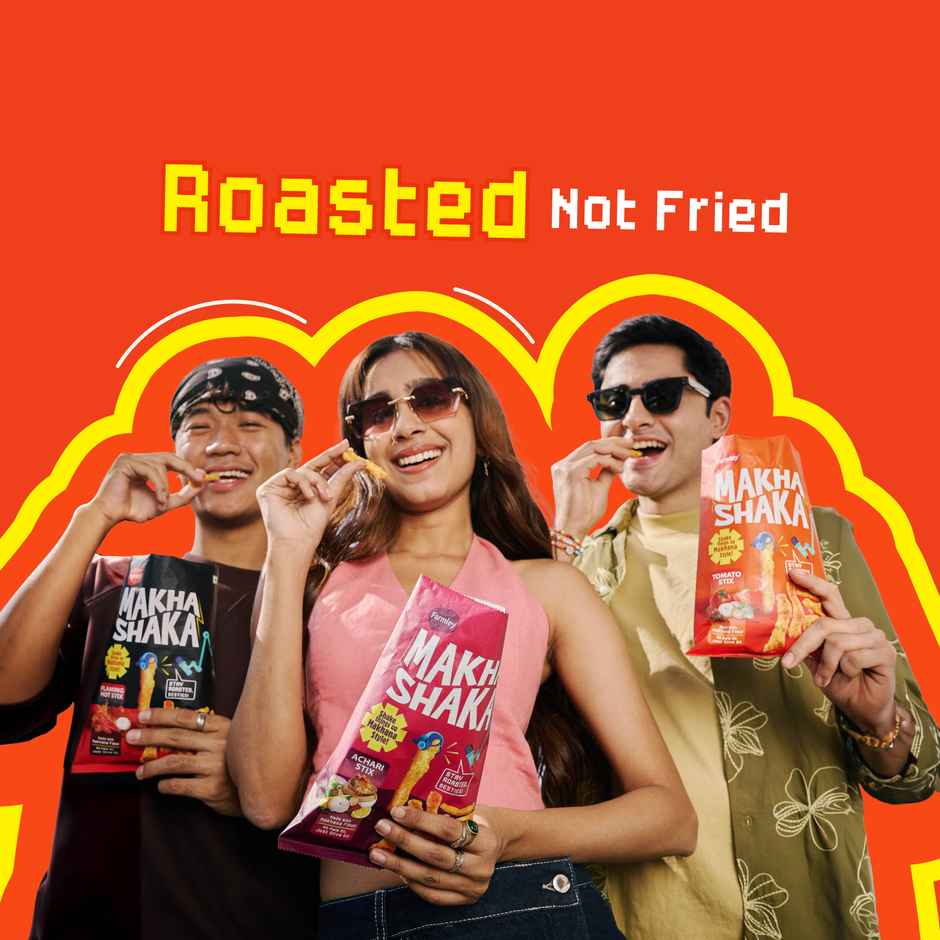 Farmley Makha Shaka- Masala Stix | Made with Makhana Healthy Munchies