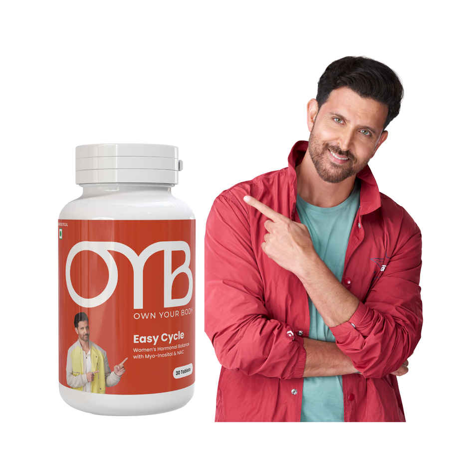 OYB PCOS Supplement for Women with Myo-Inositol & NAC for Hormonal Balance