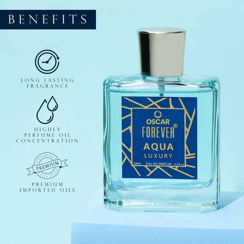 Oscar Forever Aqua Luxury Unisex Eau De Parfum Perfume With Long Lasting Aqua Frangrance