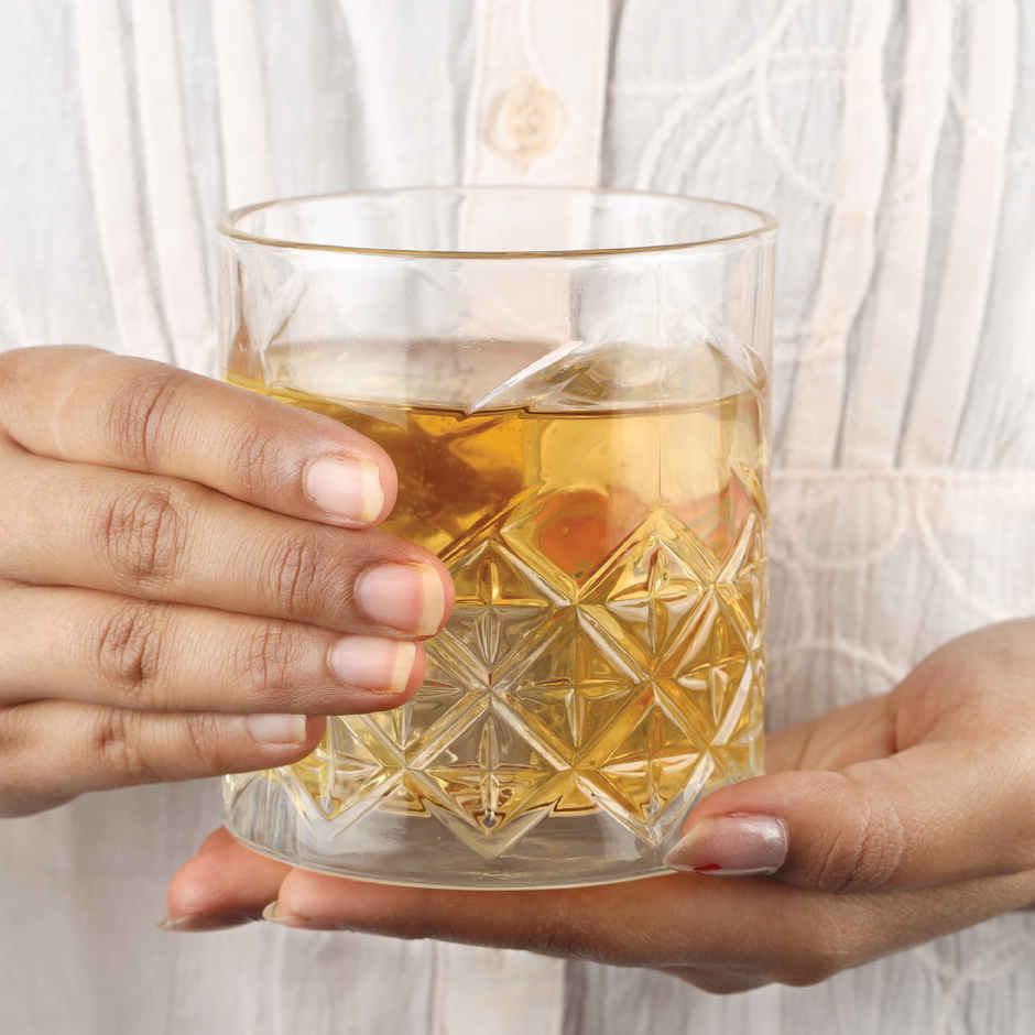 Cello Classix Tumbler Glass Set | Glass Tumblers for Water, Juice & Mocktails | Clear - 275 ml
