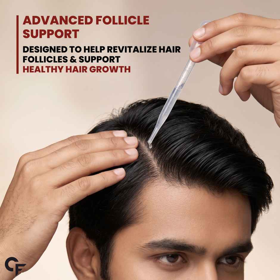 Carbamide Forte Minoxidil 5% & Finasteride 0.1% Topical Solution for Men | Spray + Dropper