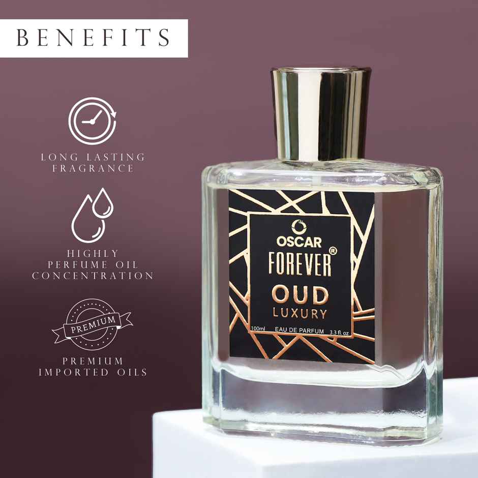 Oscar Forever Oud Luxury Unisex Eau De Parfum Perfume With Long Lasting Oud Fragrance