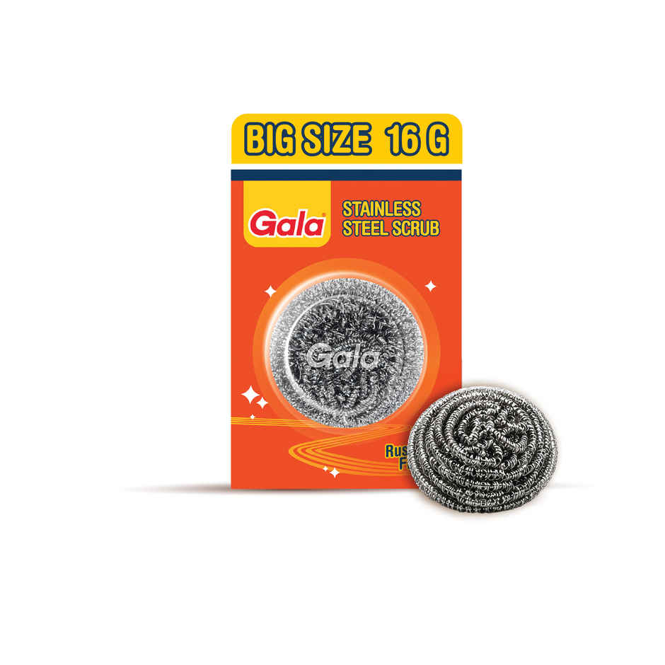 Gala Swash Card Utensil Scrubber Cleaner Stainless Steel