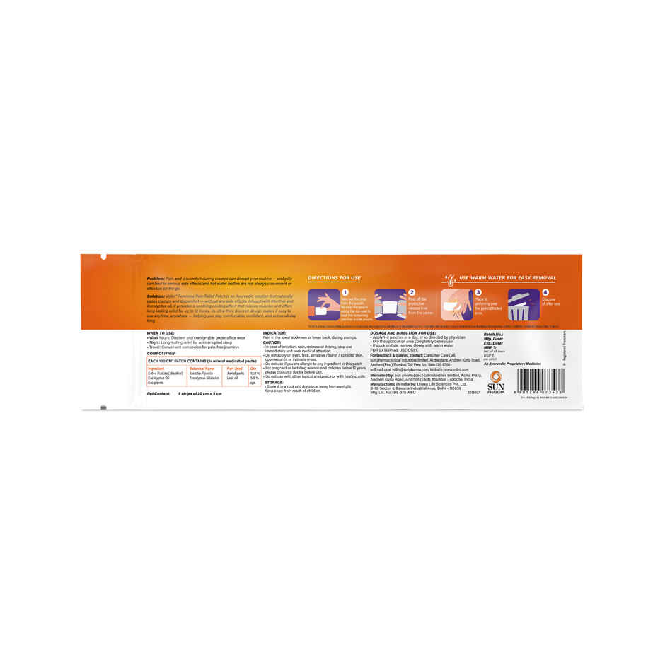 Volini Feminine Pain Relief Patch