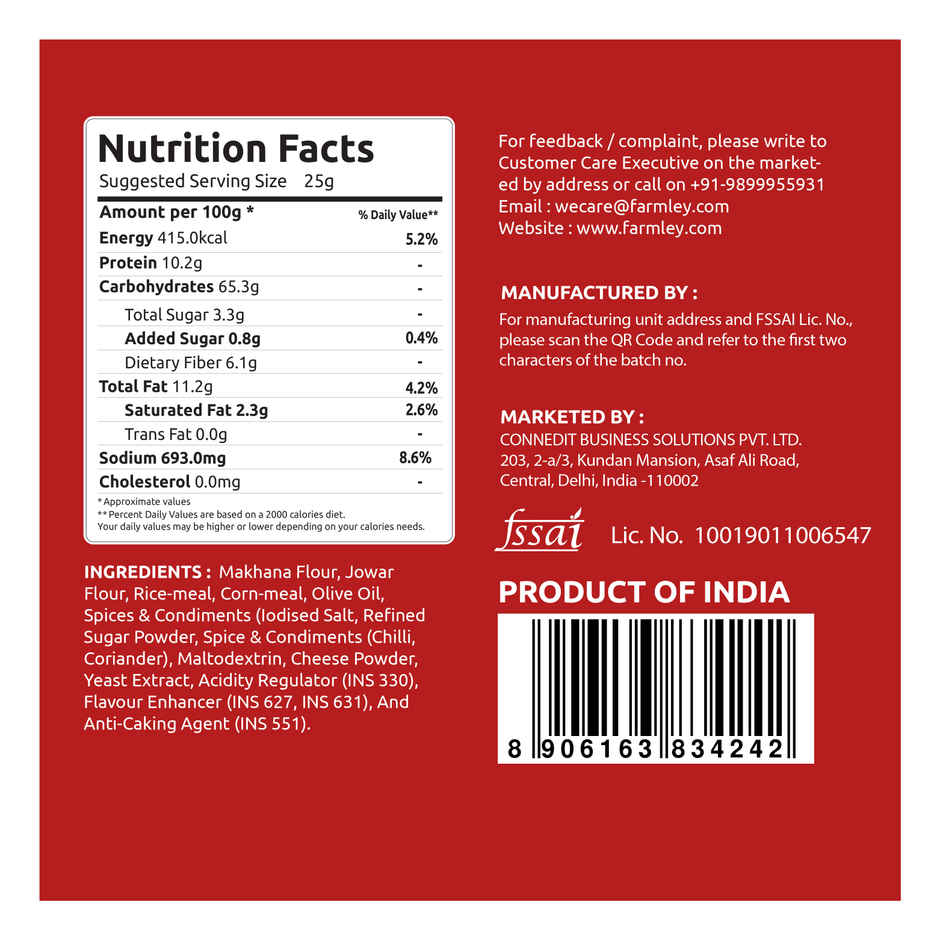 Farmley Makha Shaka Cheese Waves