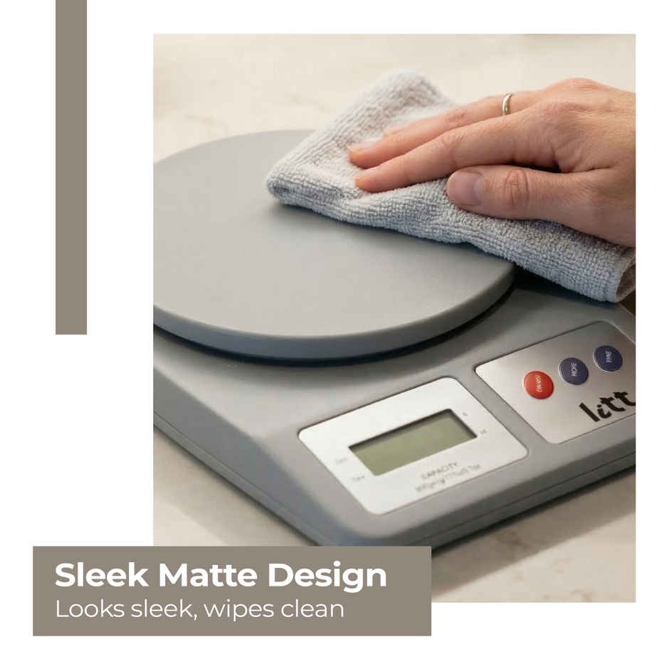 Litt Digital Kitchen Weighing Scale | LCD Display | Tare Mode | 5 kg Capacity