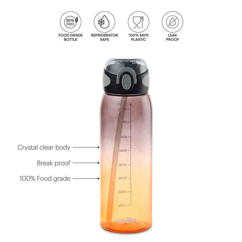 Cello Inspire Water Bottle 900ml (Assorted)