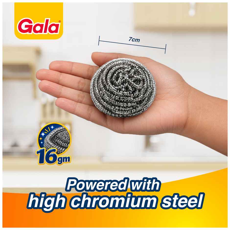 Gala Swash Card Utensil Scrubber Cleaner Stainless Steel