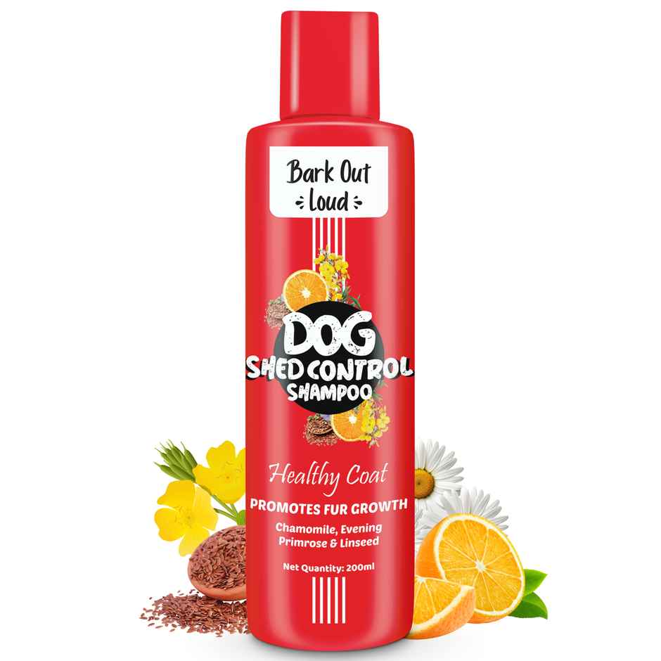 Bark Out Loud Dog Shed Control Shampoo for Hairfall