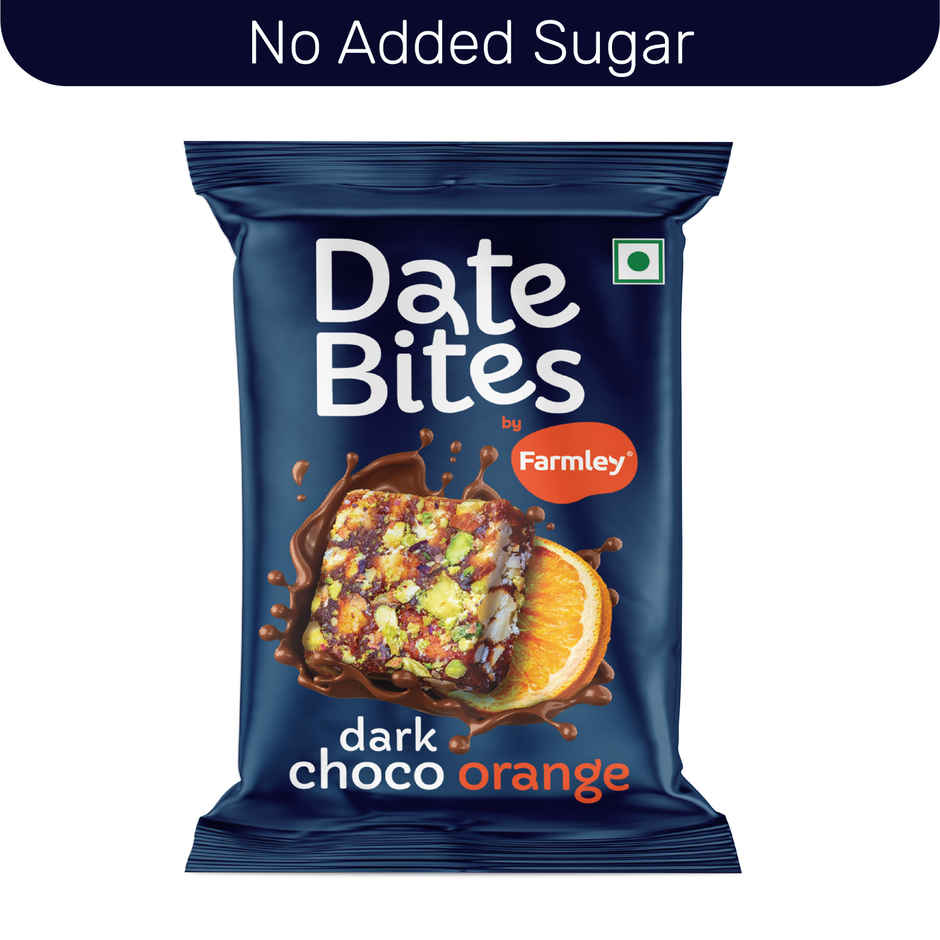 Farmley Choco Orange Chocolate Date Bites | No Added Sugar 