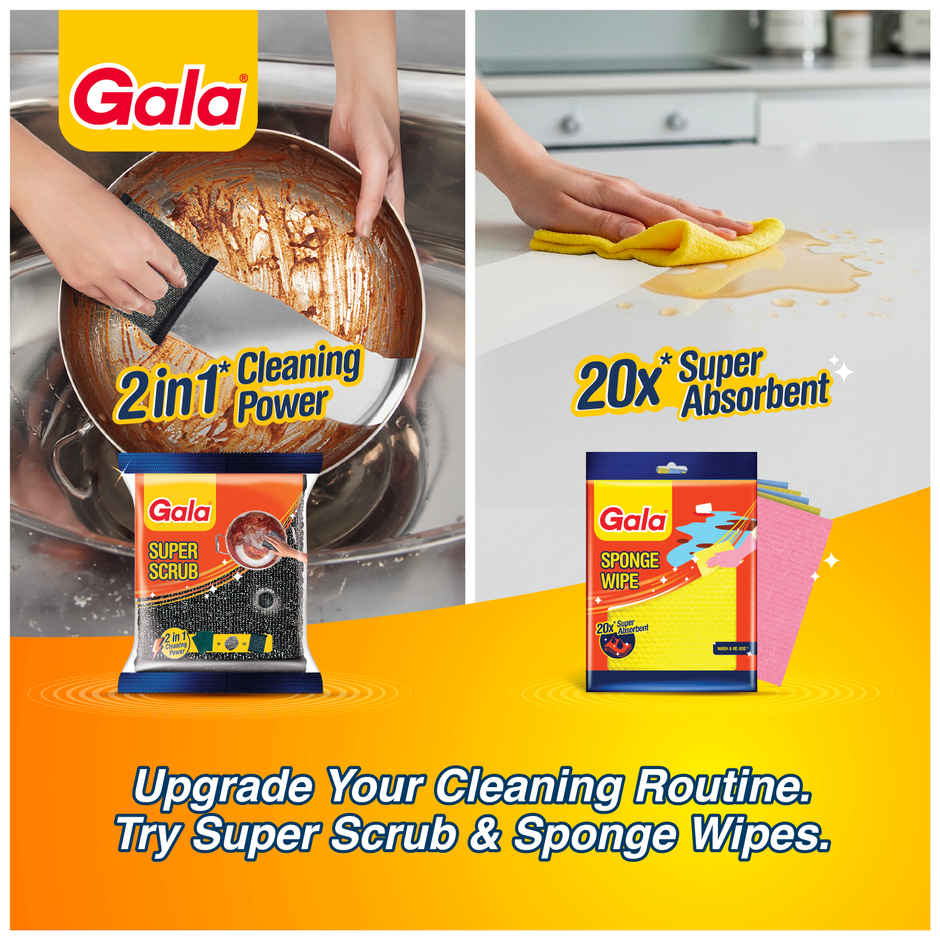 Gala Sparkle Magic Utensil Green Scrubber Pad