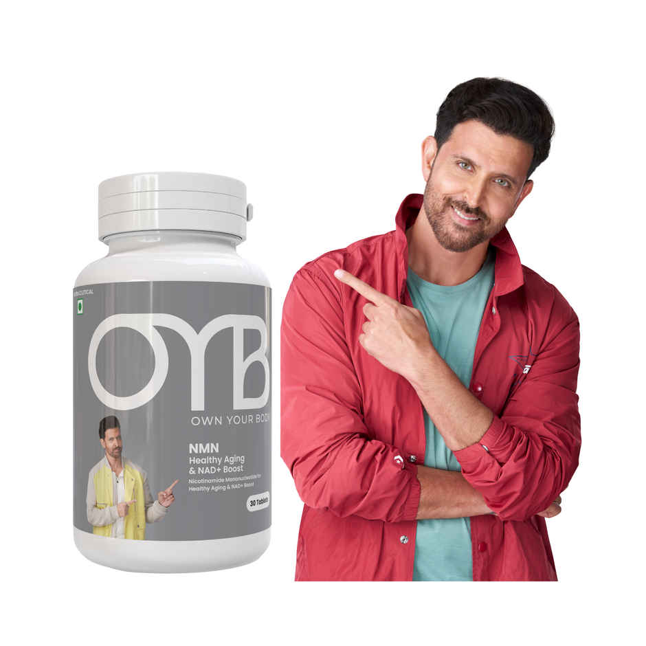 OYB NMN Anti-Aging Tablets with Nicotinamide Mononucleotide for NAD+ Boost
