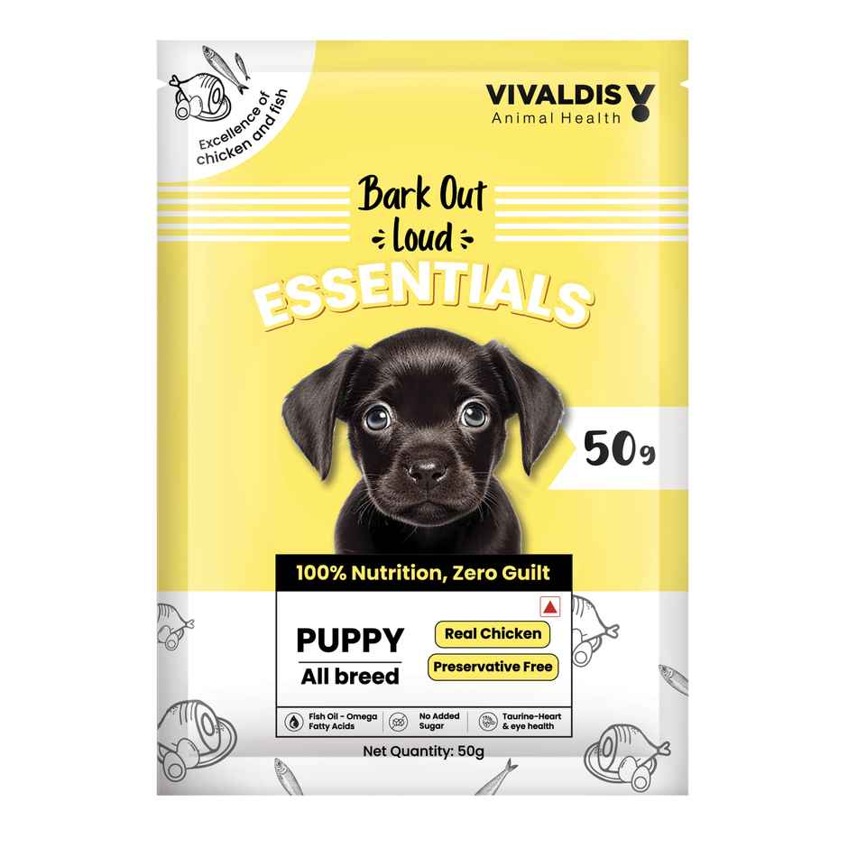 Bark Out Loud Essentials Puppy Dry FOOD | Chicken & Egg | Gluten-Free