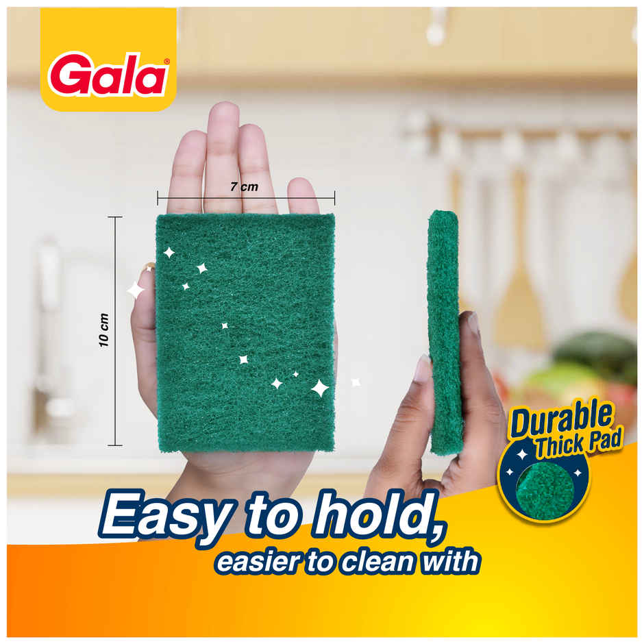 Gala Sparkle Magic Utensil Green Scrubber Pad