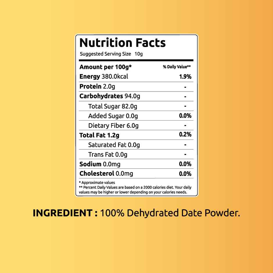 Farmley Date Powder - Natural Sugar