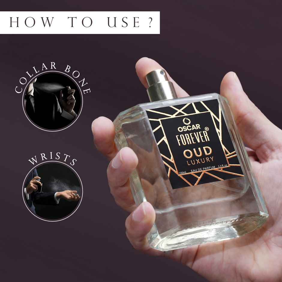 Oscar Forever Oud Luxury Unisex Eau De Parfum Perfume With Long Lasting Oud Fragrance