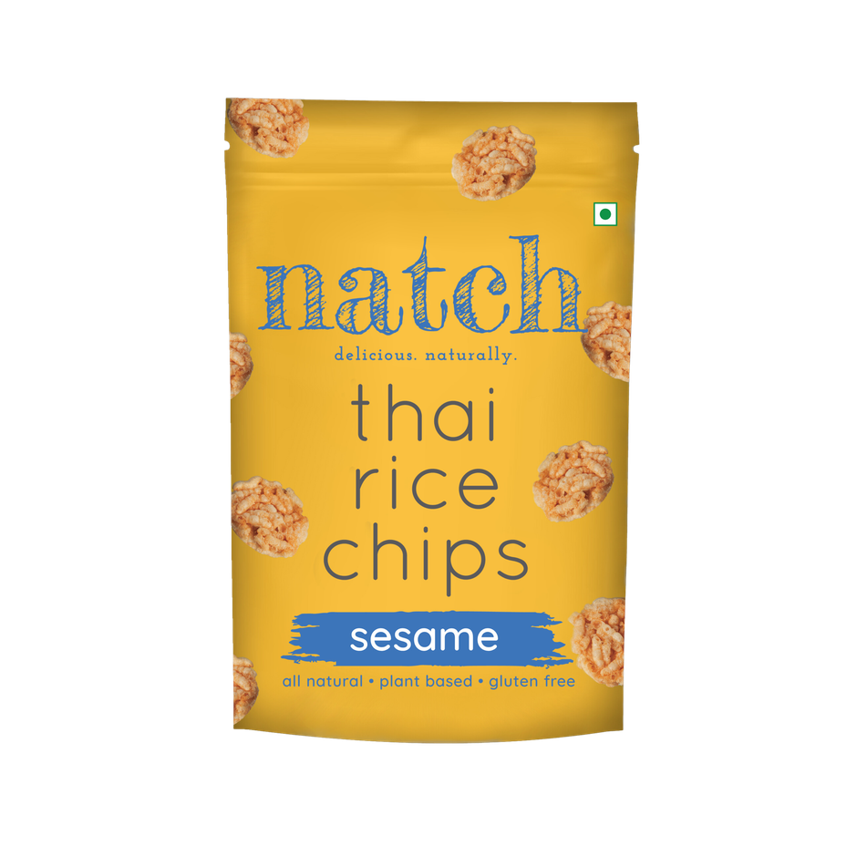 Natch Rice chips Sesame