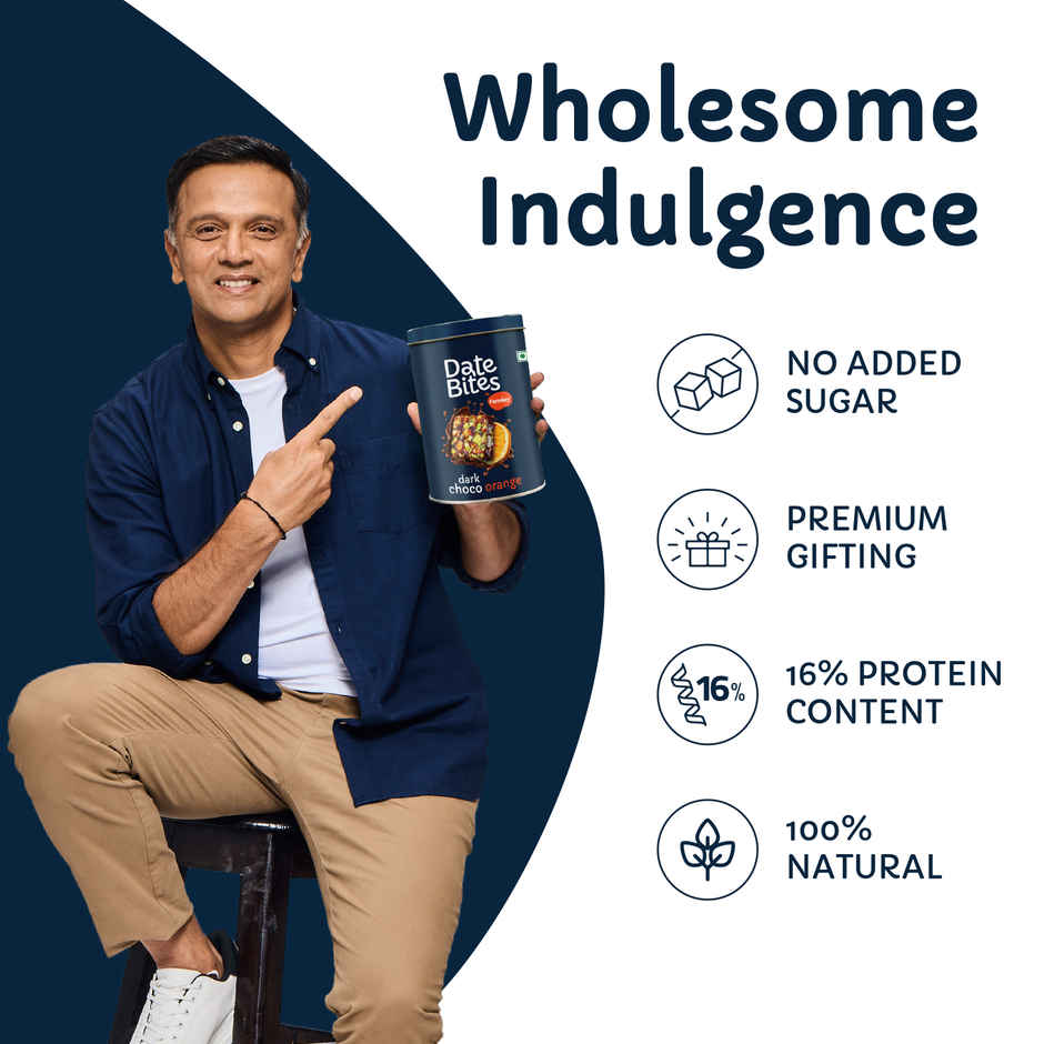 Farmley Choco Orange Chocolate Date Bites | No Added Sugar