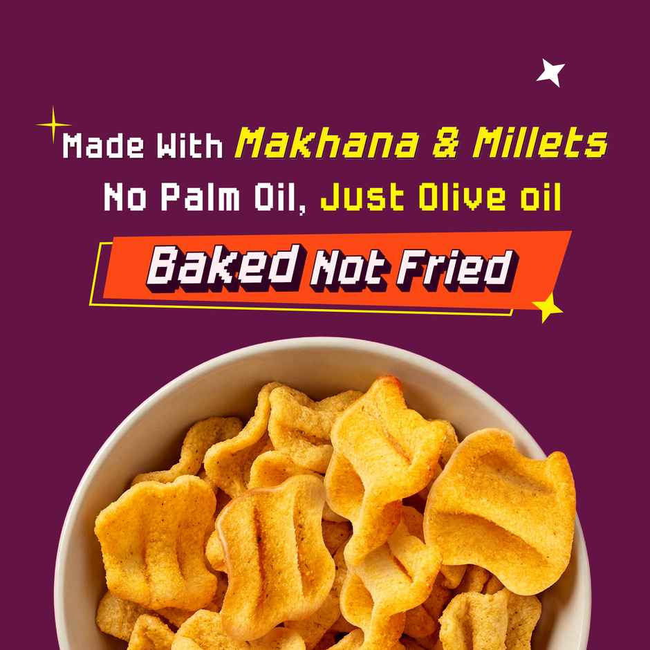 Farmley Makha Shaka Cheese Wavez Makhana Chips