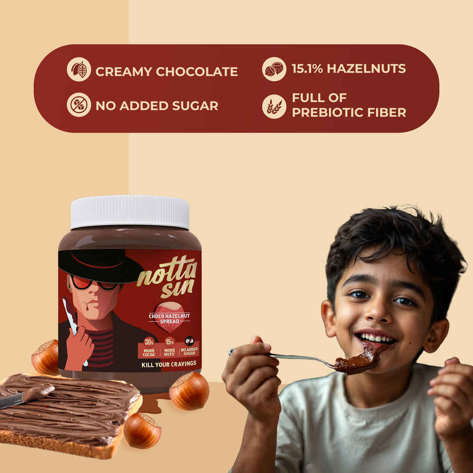 Notta Sin Choco Hazelnut Spread