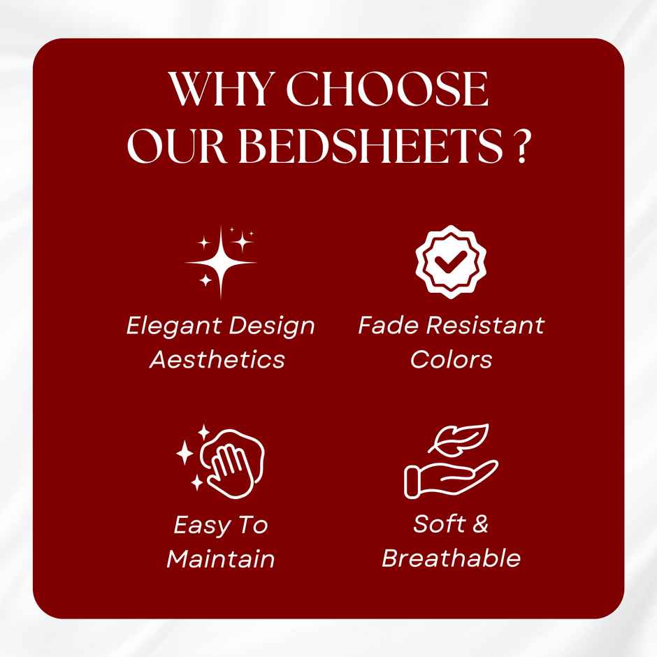 Elegant Weavers Cuban Double Bedsheet