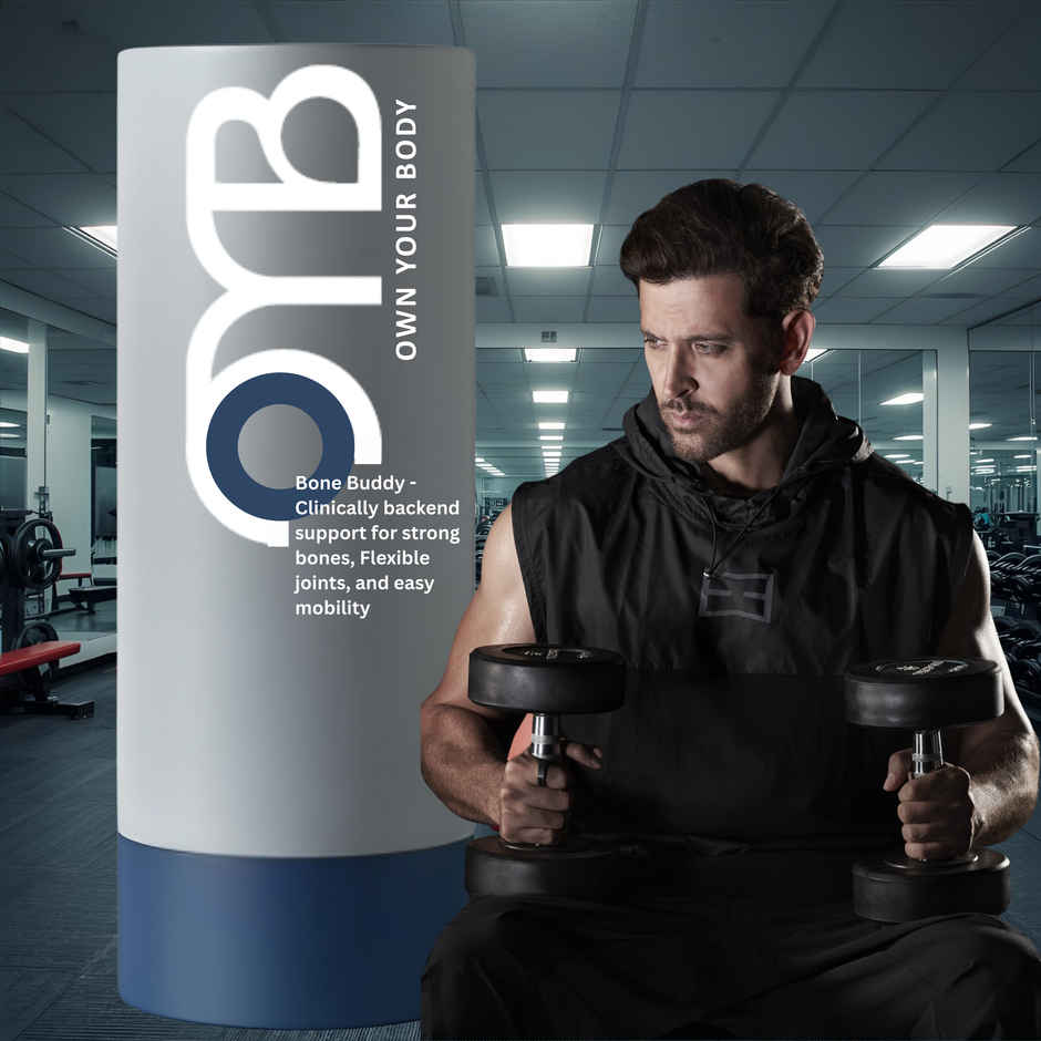 OYB Bone Buddy - Clinically Backend Support For Strong Bones, Flexible Joints, And Easy Mobility
