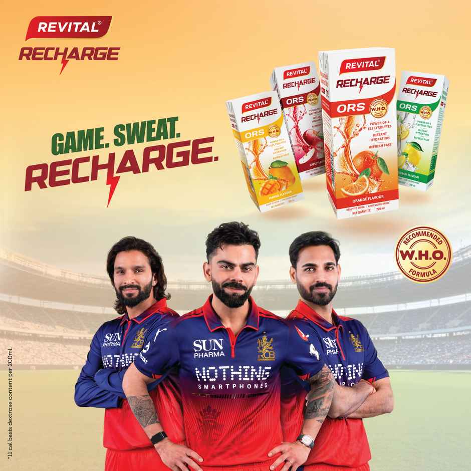 Revital Recharge ORS - Orange Flavour