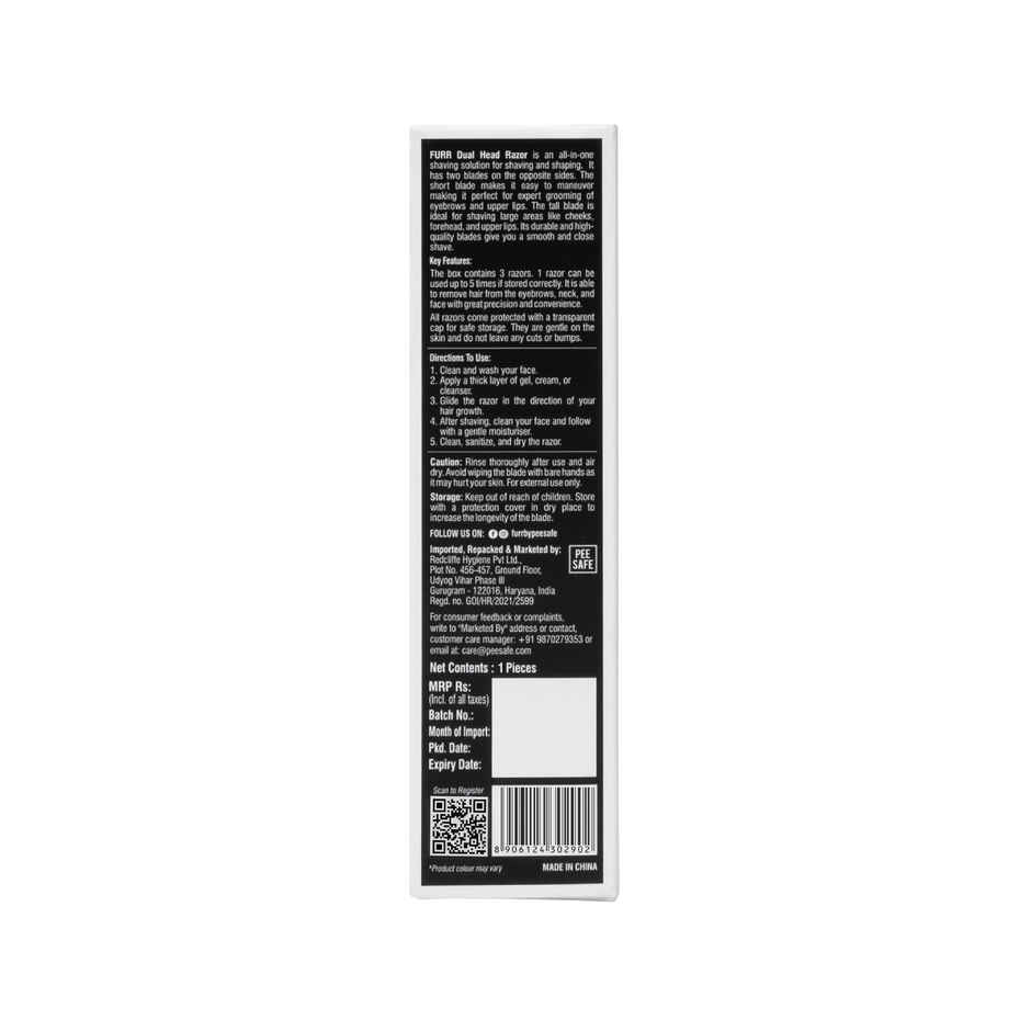 FURR Dual Head Face Razor