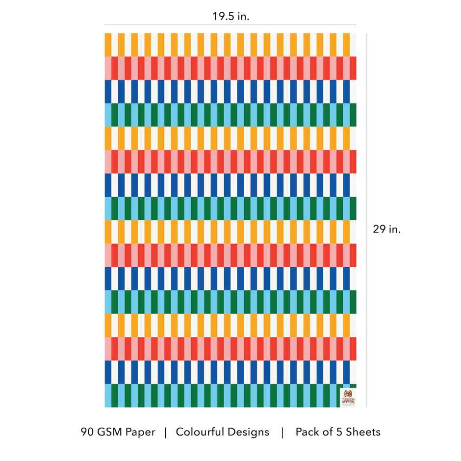Tiger Notes Gift Wrap Blocks