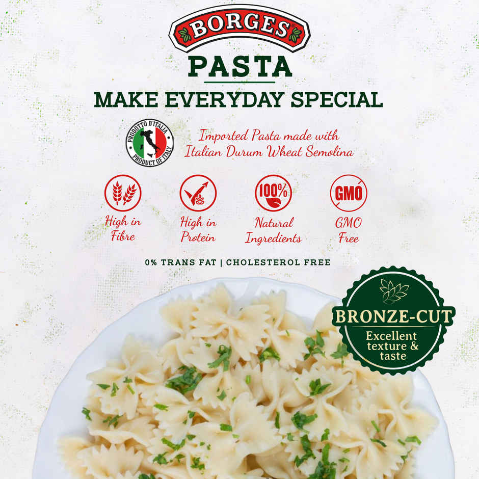 Borges Durum Wheat Pasta Farfalle