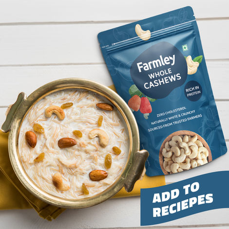 Farmley Whole Cashews | Kaju