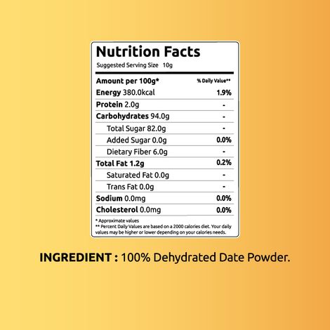 Farmley Date Powder - Natural Sugar