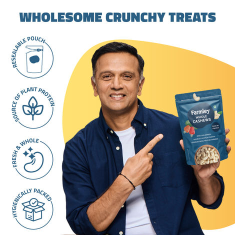 Farmley Whole Cashews | Kaju