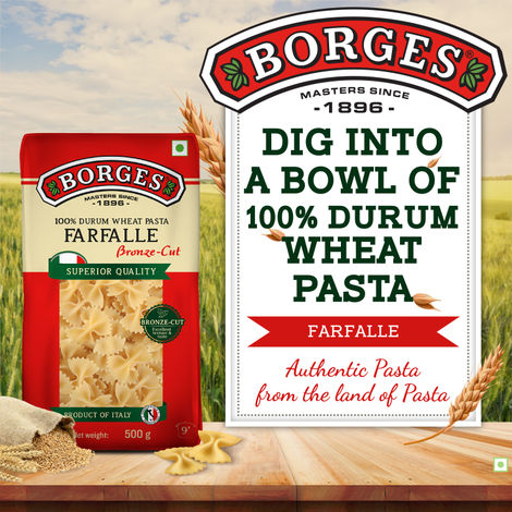 BORGES Durum Wheat Pasta Farfalle