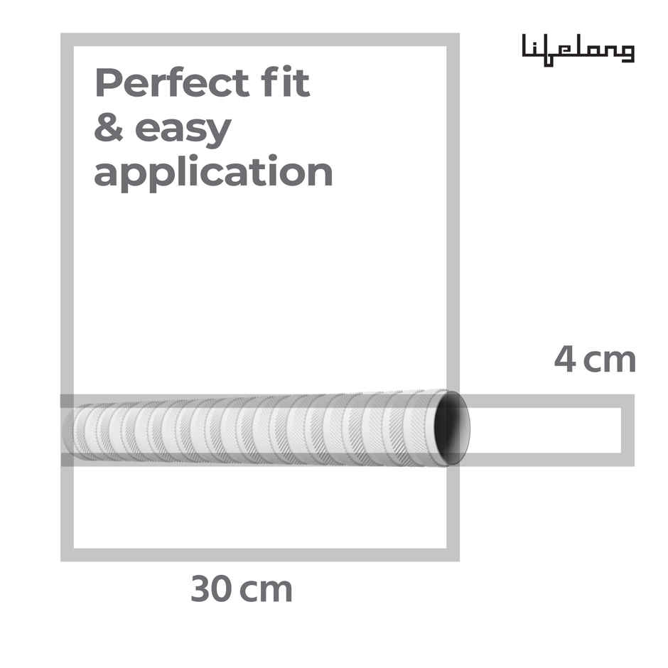 Lifelong Bat Grip | Ergonomic Design | Easy Wrap | Soft Rubber Grip for Better Grip