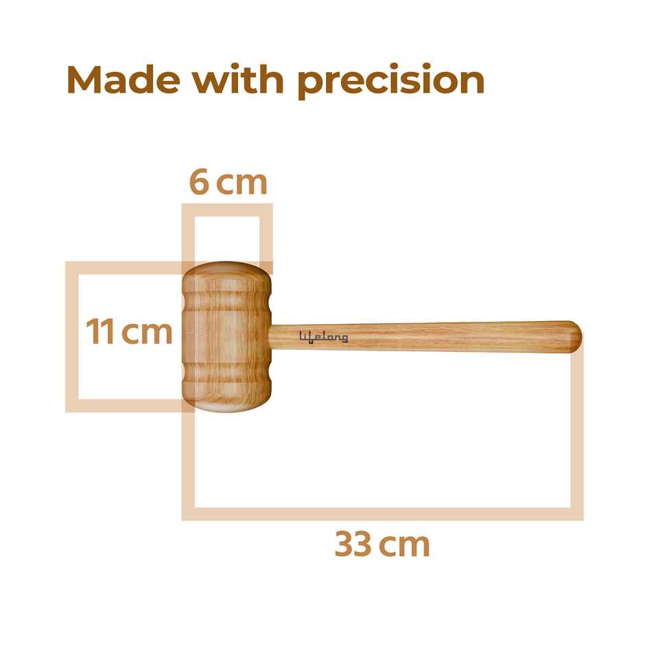 Lifelong Wooden Bat Mallet for Cricket Practice