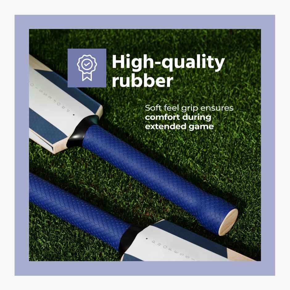 Lifelong Cricket Bat Grip Ring Texture for Better Hold | Blue