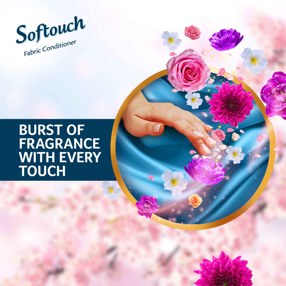 Softouch Ocean Breeze After Wash Fabric Conditioner With Antibacterial Protection