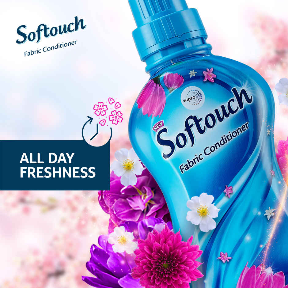 Softouch Ocean Breeze After Wash Fabric Conditioner With Antibacterial Protection