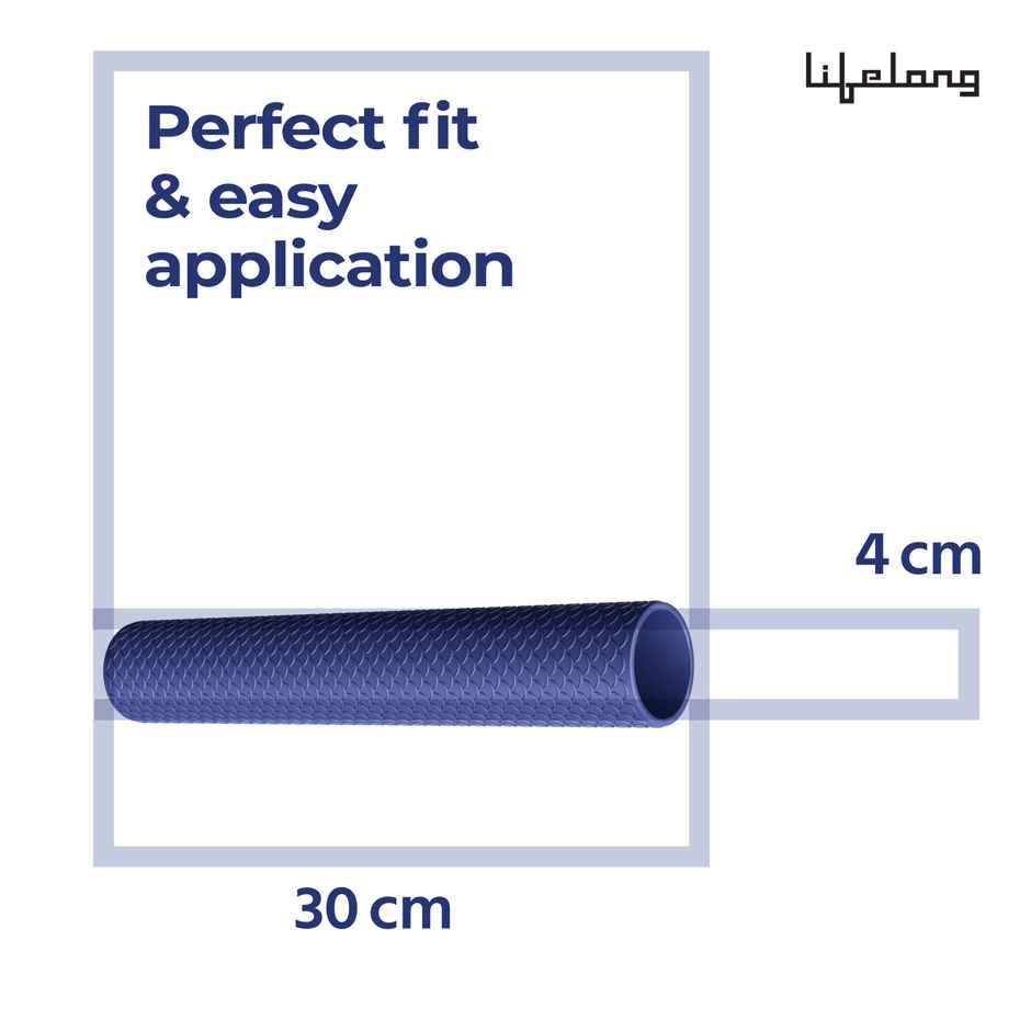 Lifelong Cricket Bat Grip Ring Texture for Better Hold | Blue