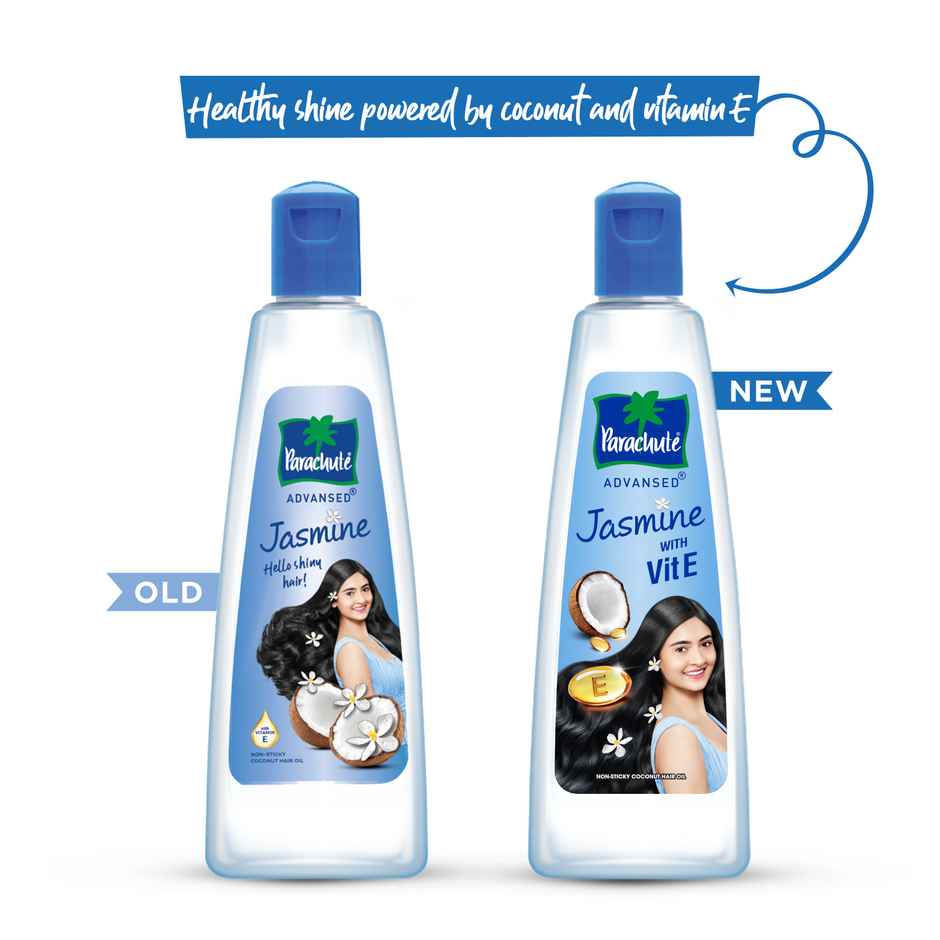 Parachute Advansed Jasmine, Non Sticky Coconut Hair Oil