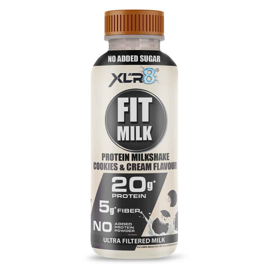 XLR8 Sports Nutrition Cookies and Cream Protein Milk