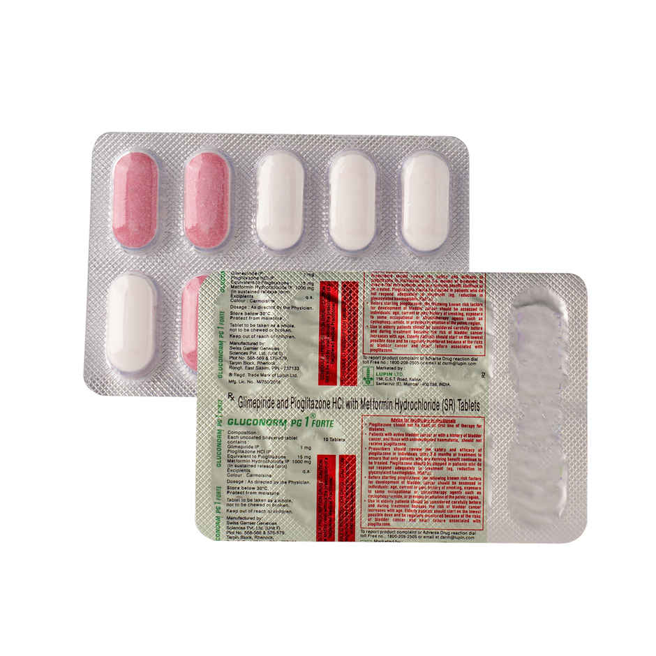 Gluconorm PG 1 Forte Tablet SR