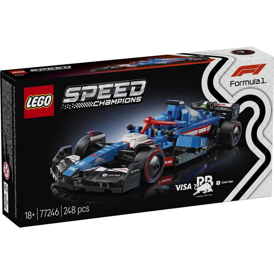 LEGO Speed Champions Visa Cash App RB VCARB 01 F1 Race Car Vehicle Kit 77246